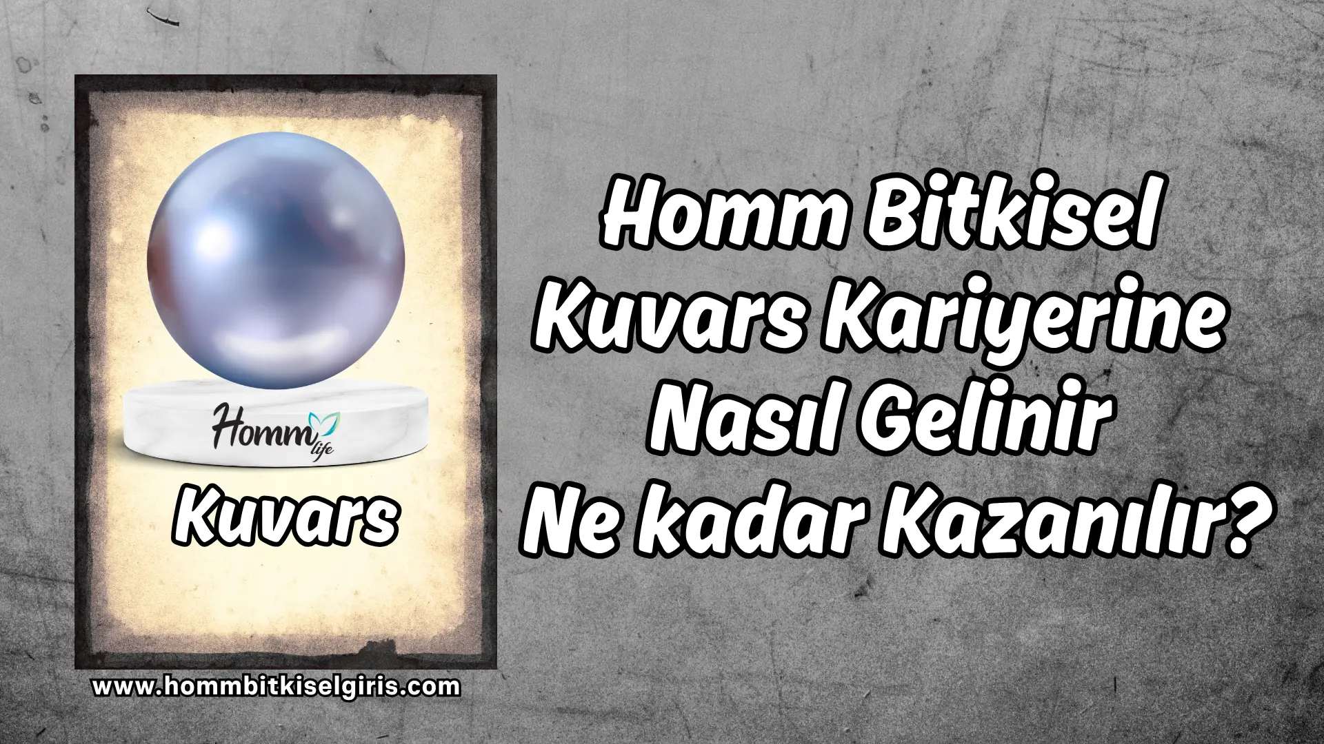 Ana Sayfa 17 Homm Bitkisel Kuvars Kariyerine Nasıl Gelinir ve Ne kadar Kazanılır?